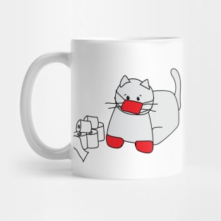 Corona Cat Red Mug